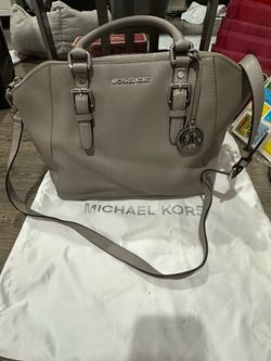 Michael Kors Saffiano Leather Satchel Bag