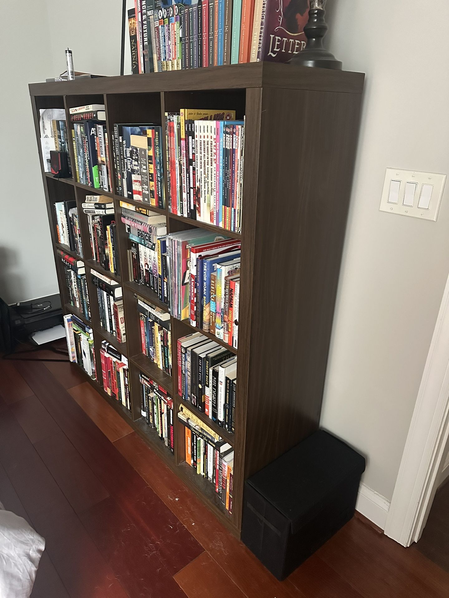 Wooden Book Case Cube 