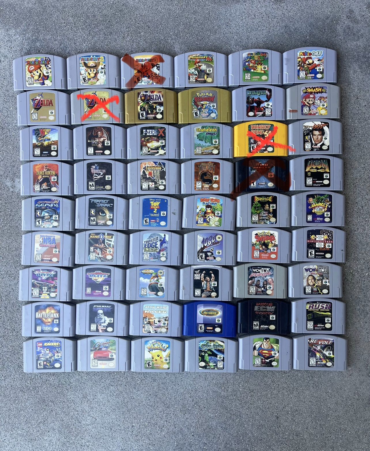 Nintendo 64 / N64 Games Authentic