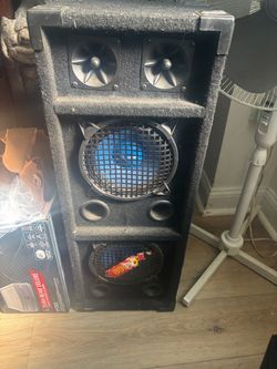 PA/DJ-style speaker box
