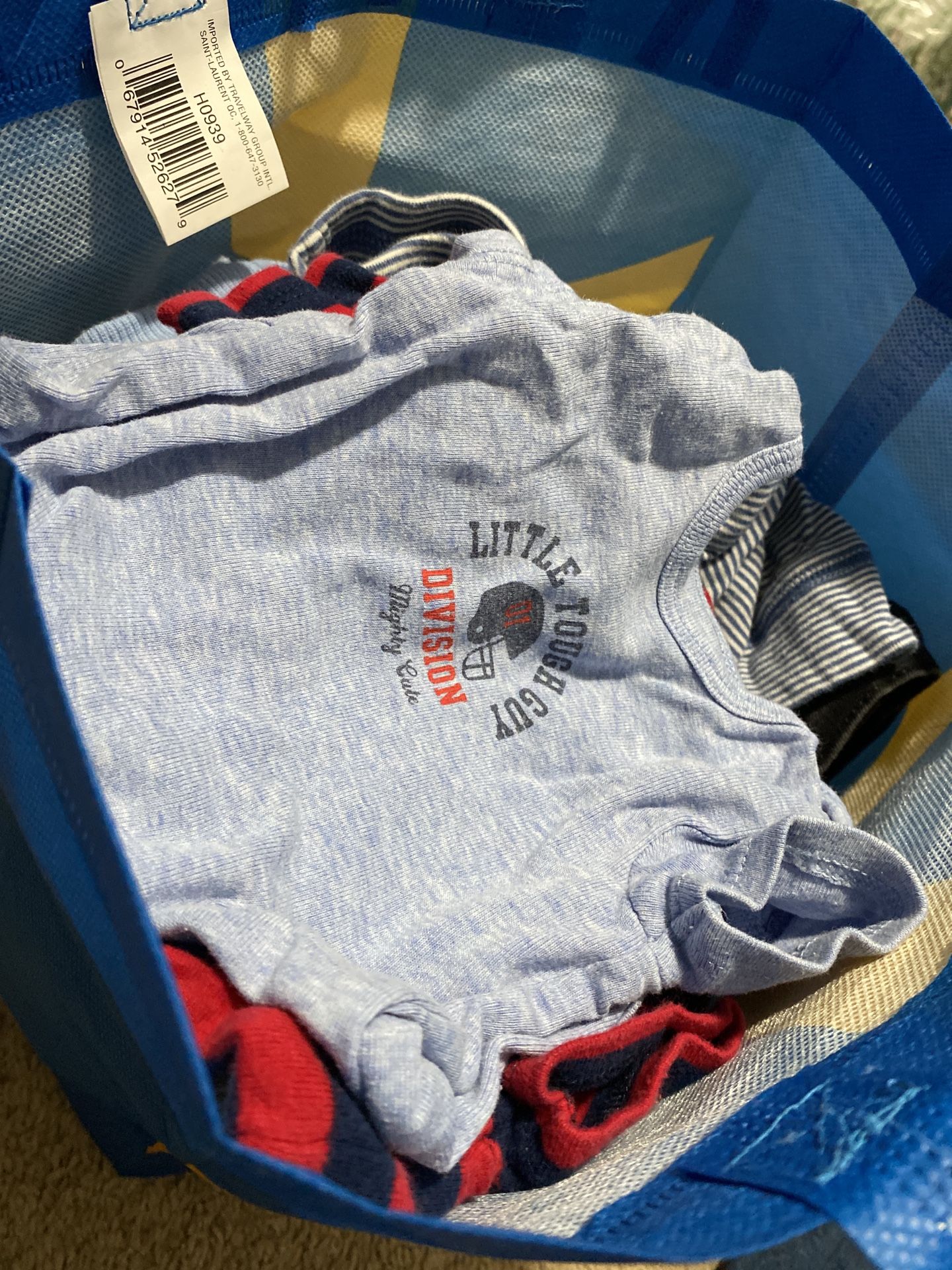 Bag Of Baby Boy Clothes