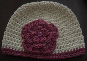 Adult Hat Crocheted Handmade