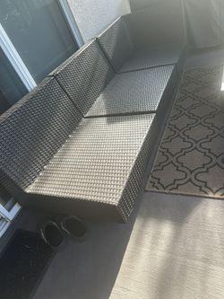 Outdoor Patio Furniture Three Chairs And Table