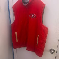 San Francisco 49ers Vest 3xl