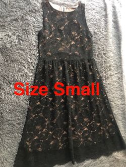 Brand New Dress Black Lace size small $15