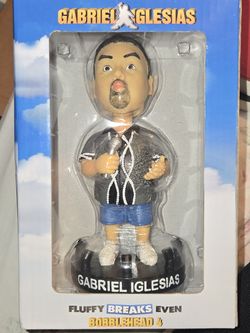 Brand new fluffy the comedian bobble head never opened see pics