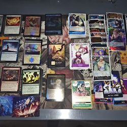 Please read (One Peace) (MTG)(pokemon) +500 Cards