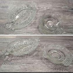 Vintage Glass Serving Dishes must Go!