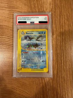 2002 Expedition Holo Blastoise PSA 10