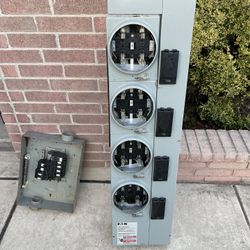 Breaker Box And 4 Gang Meter Box