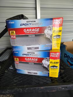 Garage floor Epoxy new