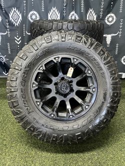 Off Road Black Rhino Hard Alloys 17x9 6x135 Ford F-150 Wheels 