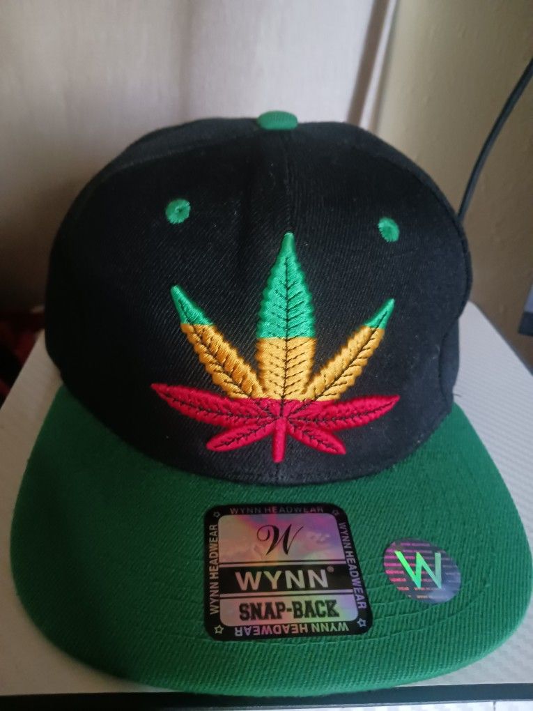 Marijuana Leaf Hat Snapback