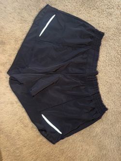 Lululemon Black Athletic Running Shorts