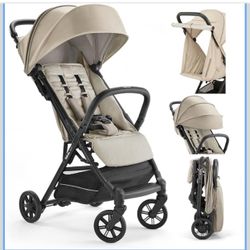 Inglesina Quid 2 - Alpaca Beige - Ultra Compact Lightweight Travel Stroller