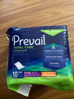 Prevail Total Care Underpad