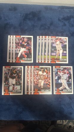 San Francisco Giants 2026 Topps baseball cards