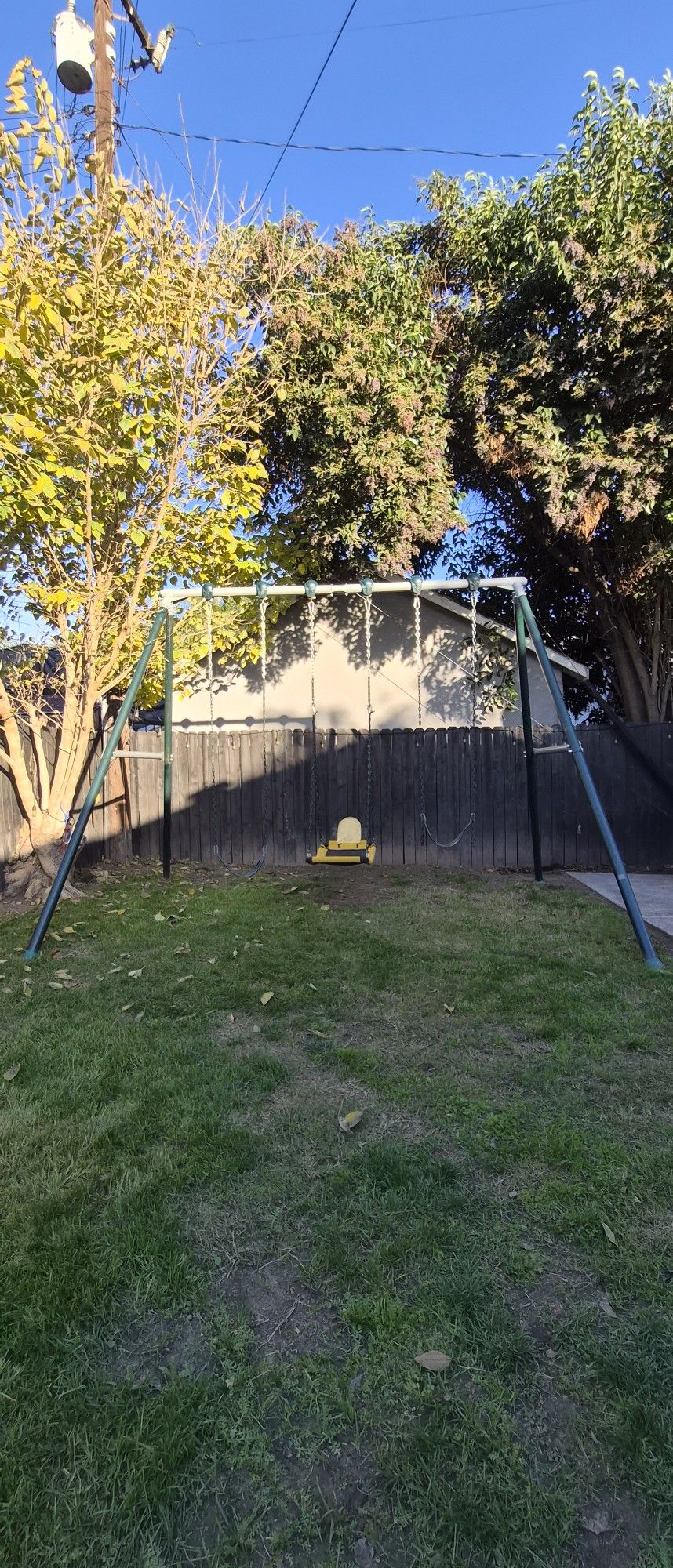 Metal Swing Set