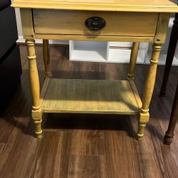 Rustic End Table