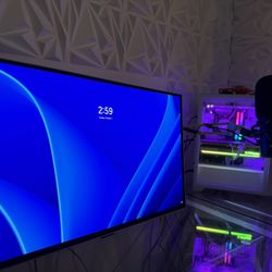 High End Gaming Pc And Oled Monitor