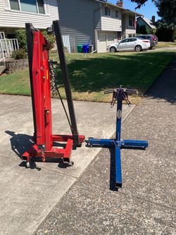 Engine Hoist. Stand