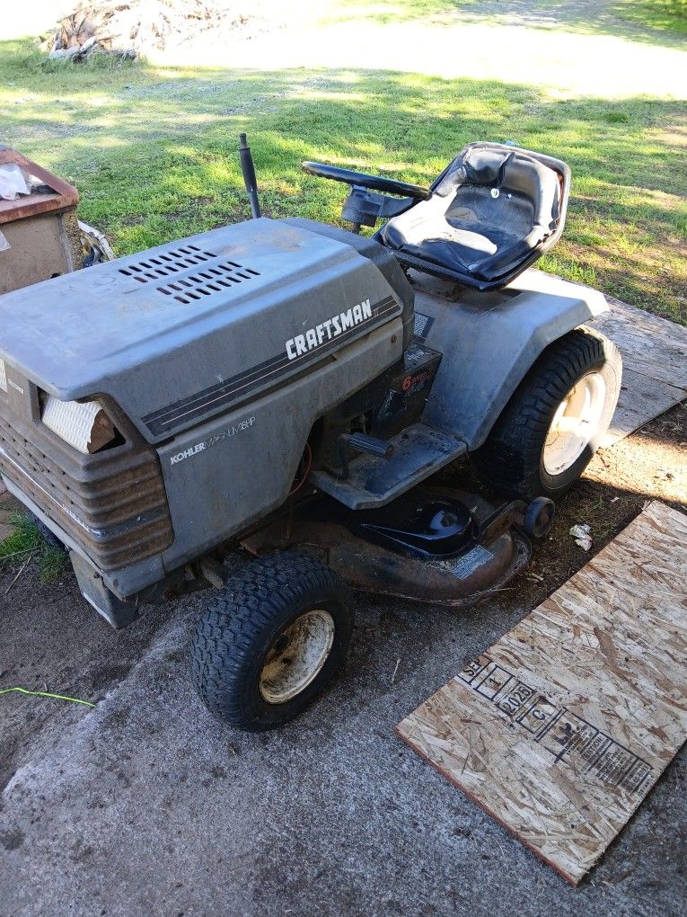 Older Craftsman Riding Mower