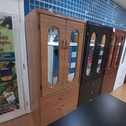 Tall Closets With Mirrors (( Colors Available 