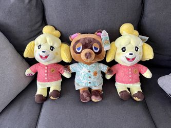 Build A Bear Animal Crossing New Horizons Isabelle & Tom Nook
