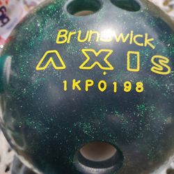 Brunswick Axis Ball, Like New