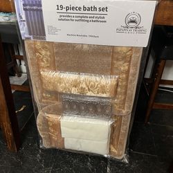 19-Piece Bath Set /New ✅✅✅🍂🍂🌹