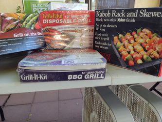 Disposable grills
