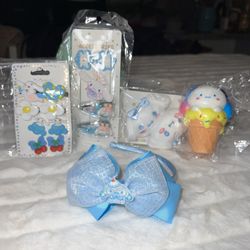 Cinnamorl Pompompurin Hello Kitty Hair Accessories 