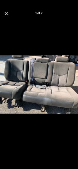 Chevy Silverado Back Seat