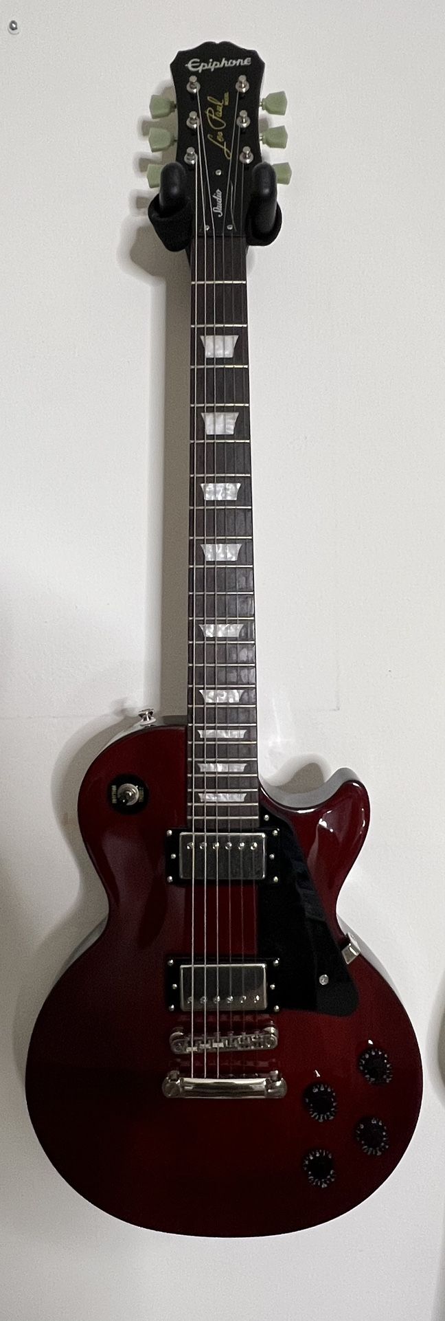 Epiphone Les Paul Studio Electric Guitar (Wine Red) (6 String)