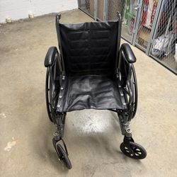 Wheelchair 18 Inches.     No Footrest