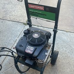 Craftsman Water pressure