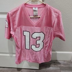 Women's Medium #13 Kurt Warner Cardinal Arizona Cardinals Game Pink Jersey