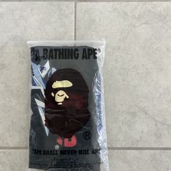 multi color bape tee