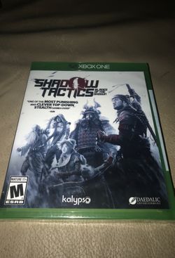 Shadow Tactics blades of the shogun Xbox One new
