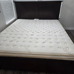 CALKING BED WITH SAATVA MATTRESS/ CAMA CALKING CON COLCHON 