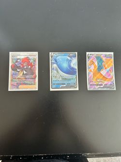 Pokémon Cards Lot – Charizard V, Raihan & Wailord V