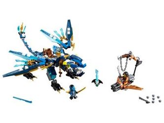 Lego Ninjago 70602 Jay's Elemental Dragon 