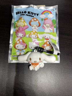 Hello Kitty Mushroom Figural Bag Clip