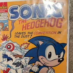 Sonic The Hedgehog #8 1994 Newsstand Edition