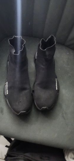 Balenciaga Women's Size 40 (= Size 9.5)Black Slip Ons