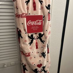 Coca-Cola Cupid blanket