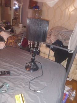 2 Beautiful Black Lamps