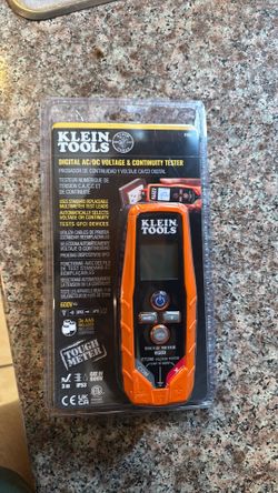 KLEIN TOOLS digital AC/DC voltage and continuity tester