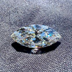 3.03ct Marquise Loose Diamond - F Color, VVS2 Clarity, Brilliant Cut - Lab Grown - IGI Certified
