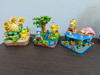 Pokemon Habitat Building Block Set